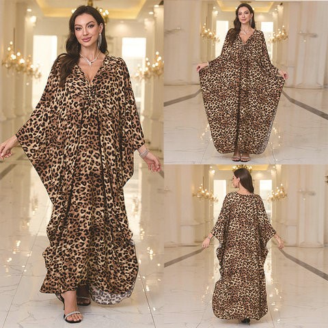 New 2025 Women's Cotton Beach  - Embroidery Kaftan recensione e prezzo