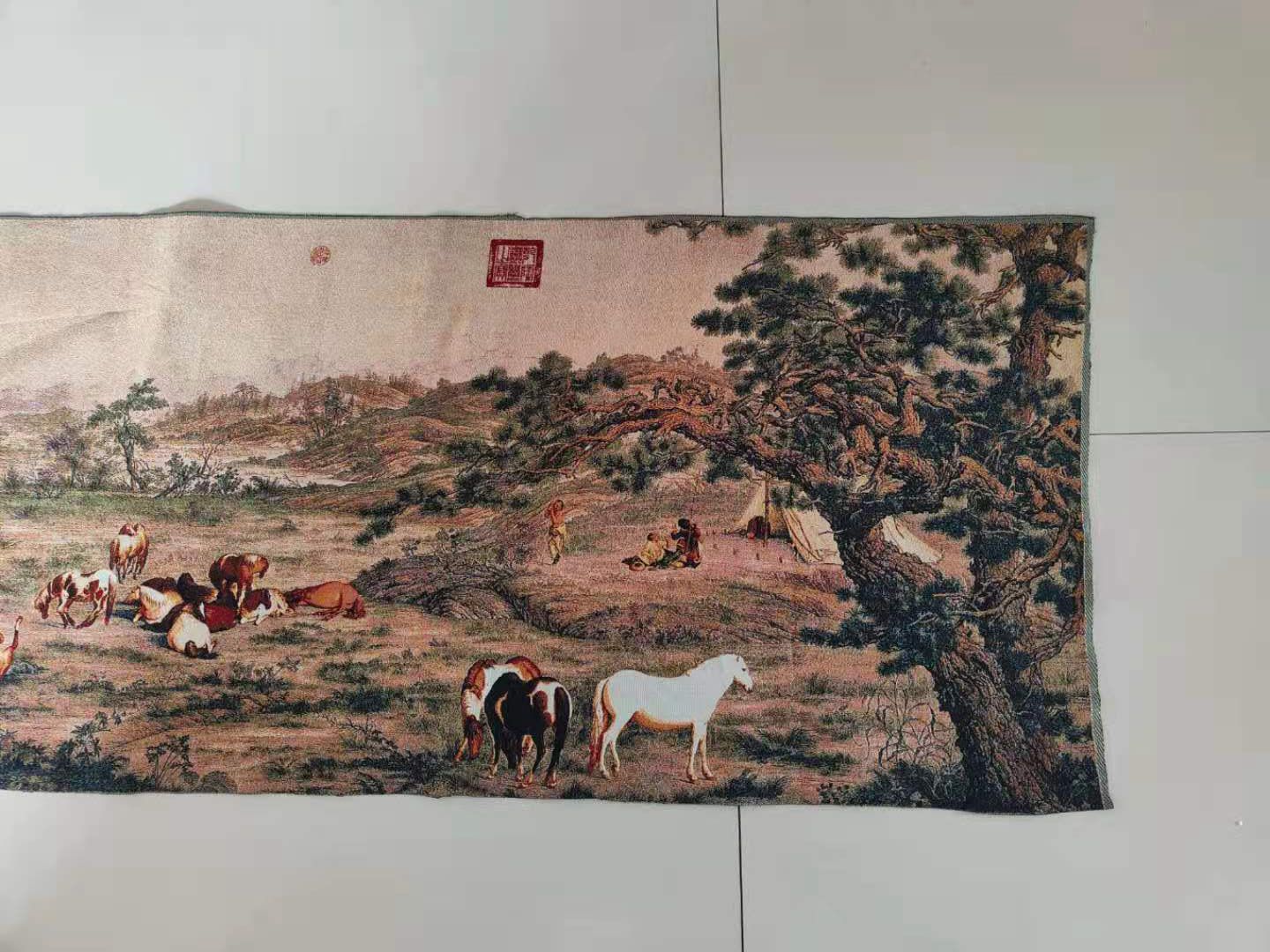 5M Super size Chinese Folk Sil - Embroidery Horse recensione e prezzo