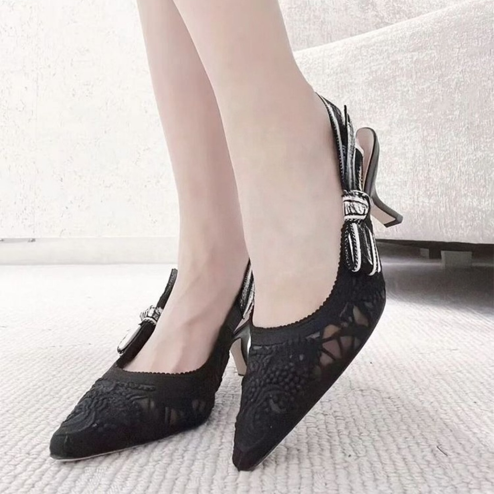 Genuine Leather High Heel Sand - Embroidery Wedding recensione e prezzo