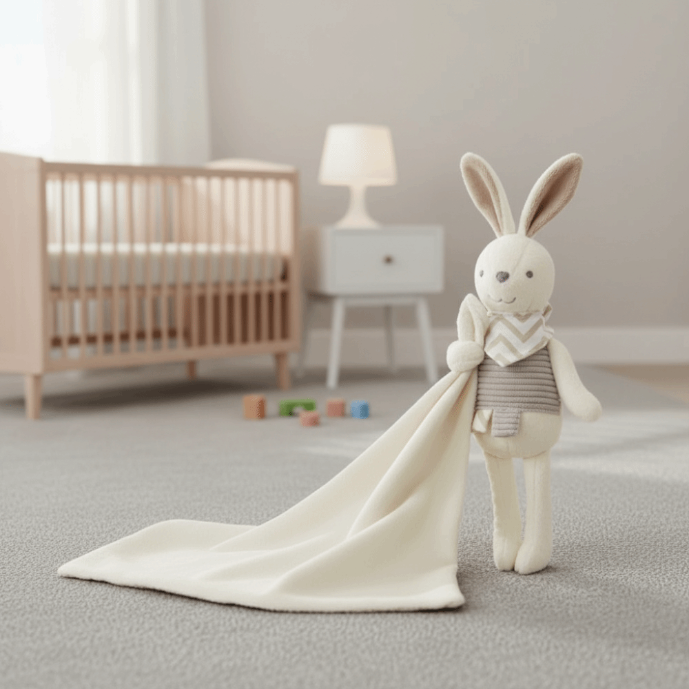 Square Shape Baby Rabbit Comfo - Embroidery Rabbit recensione e prezzo