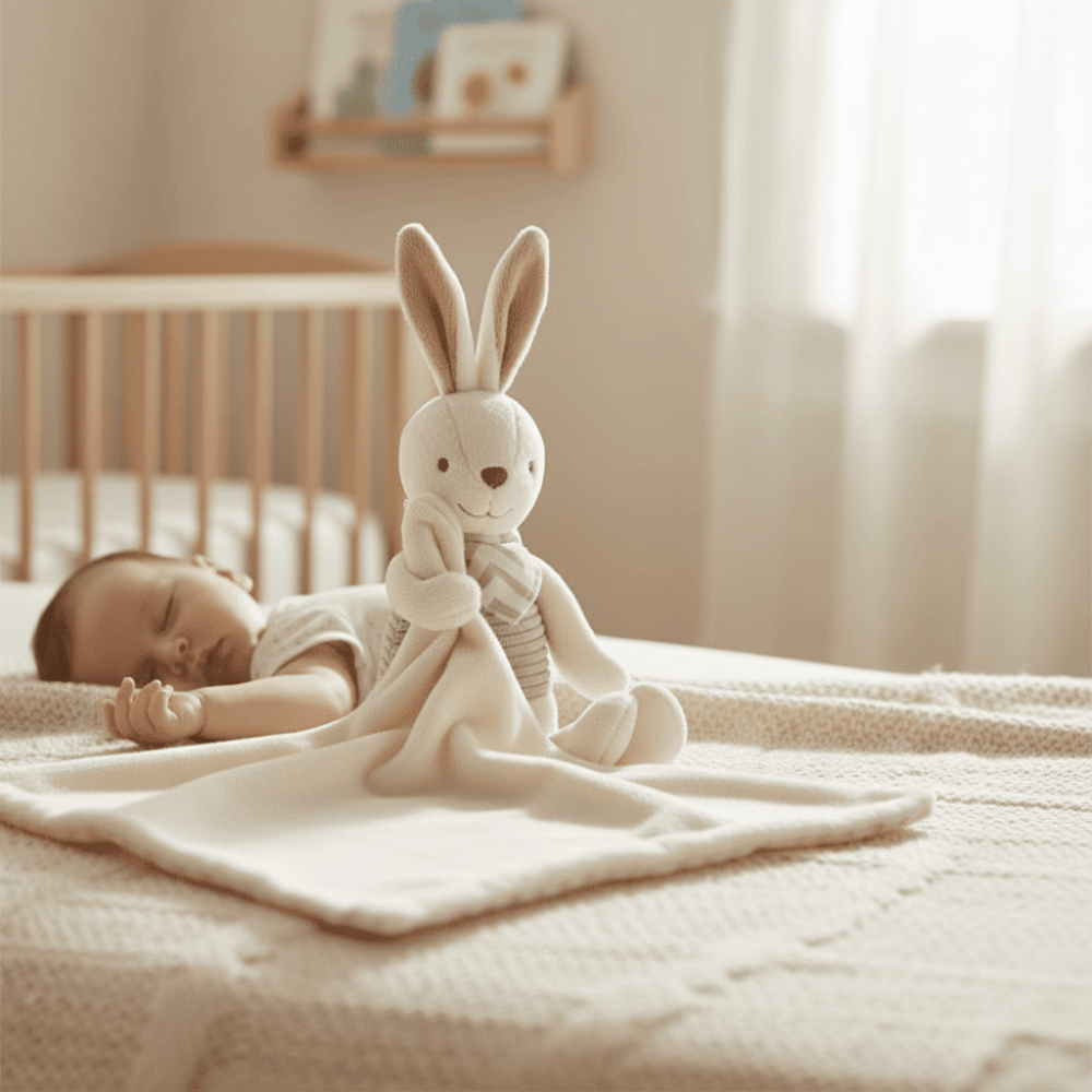 Square Shape Baby Rabbit Comfo - Embroidery Rabbit recensione e prezzo