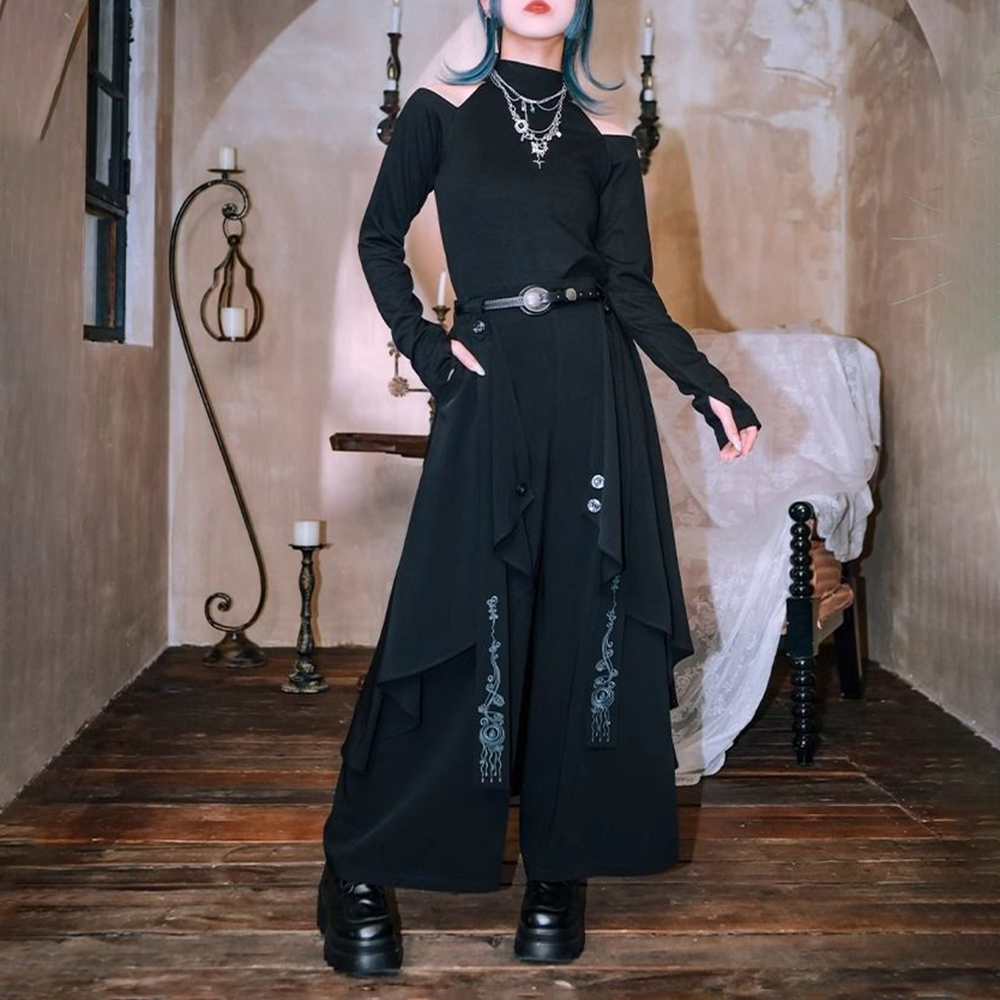 Dark Gothic Embroidered Ribbon - Embroidery Gothic recensione e prezzo
