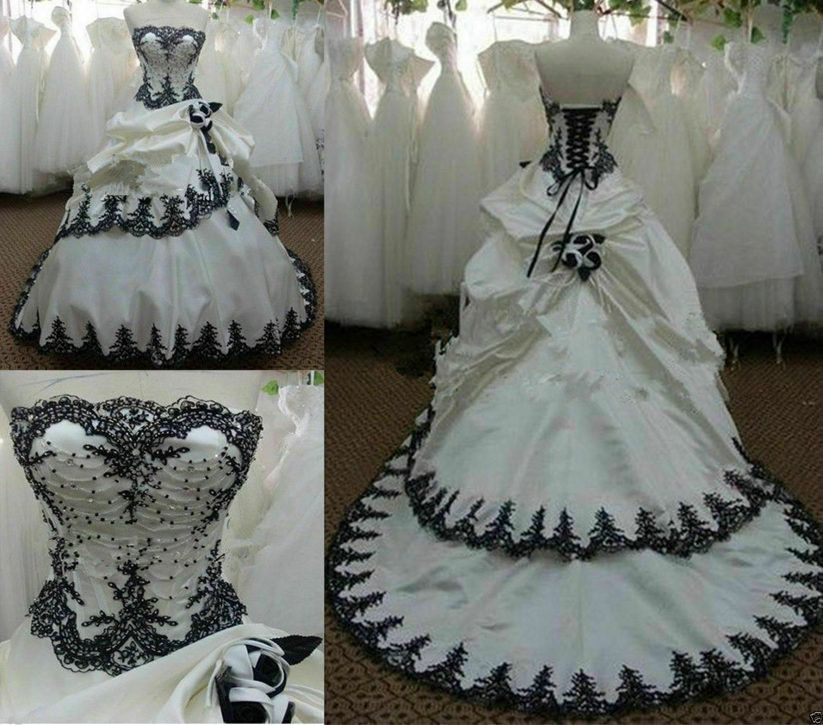 Vintage Wedding Dress Gothic B - Embroidery Gothic recensione e prezzo