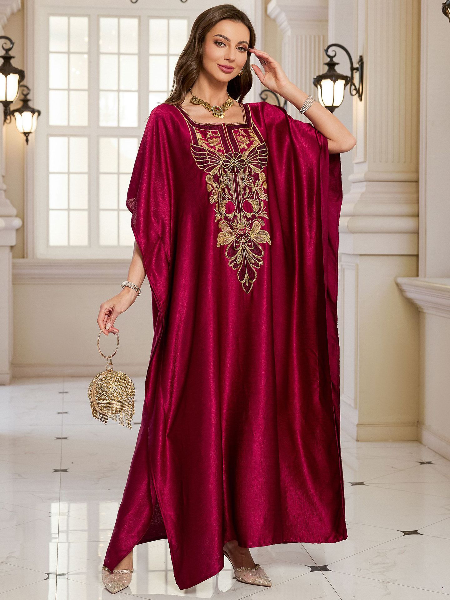 Beach Kaftans for Women Shinin - Embroidery Kaftan recensione e prezzo