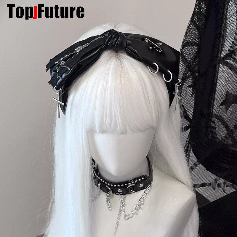Gothic Bow Leather Harajuku Pu - Embroidery Gothic recensione e prezzo