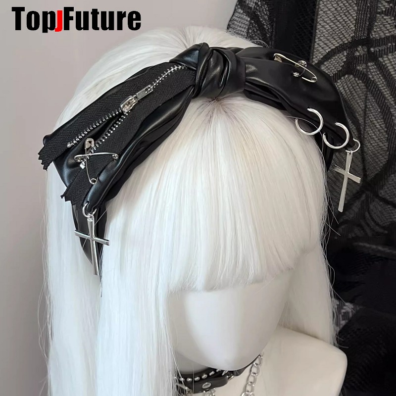 Gothic Bow Leather Harajuku Pu - Embroidery Gothic recensione e prezzo
