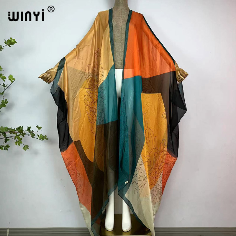 WINYI Bohemian Printed Bikini  - Embroidery Kaftan recensione e prezzo