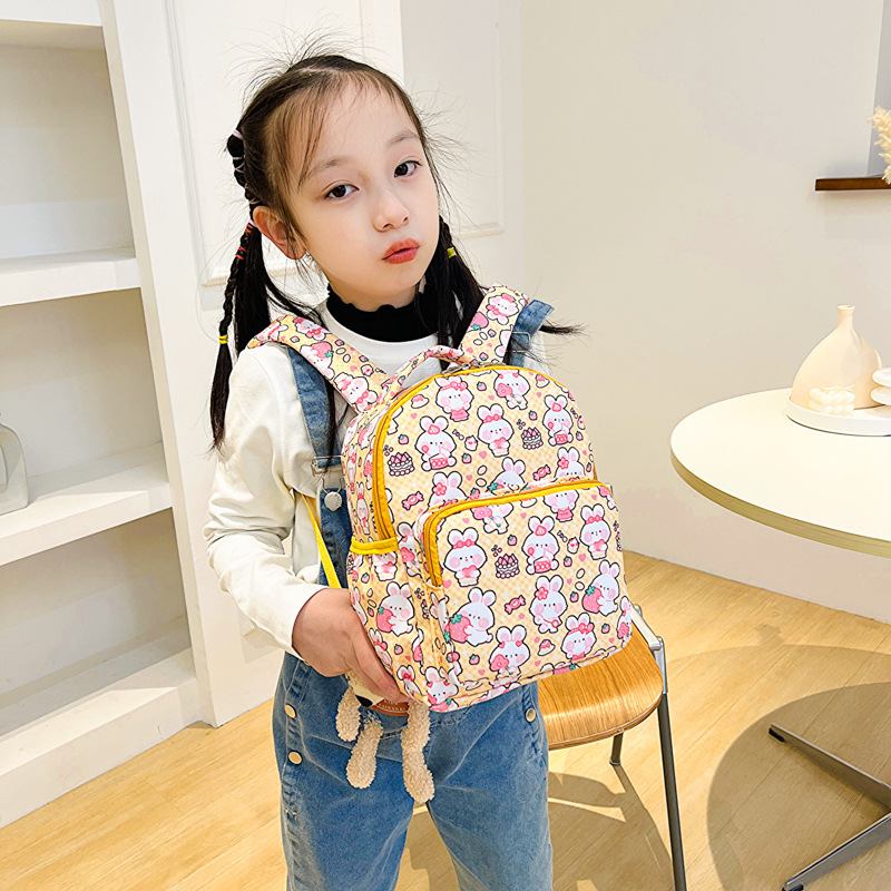 2023 New Children's Backpack C - Embroidery Rabbit recensione e prezzo