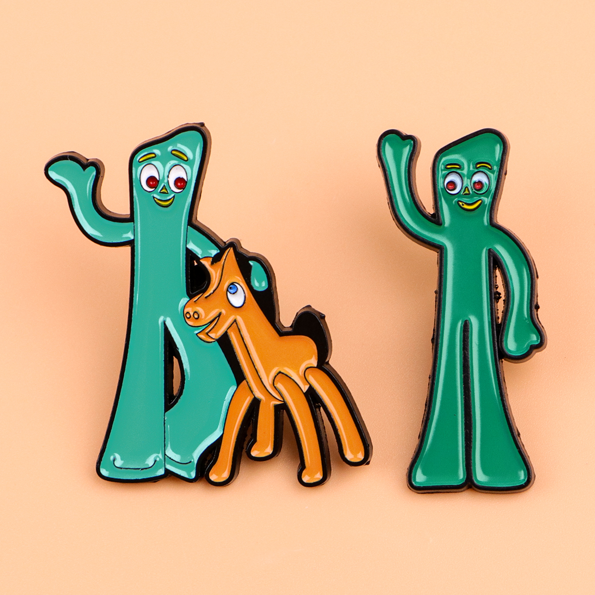 Cute Retro Character Enamel Pi - Embroidery Horse recensione e prezzo