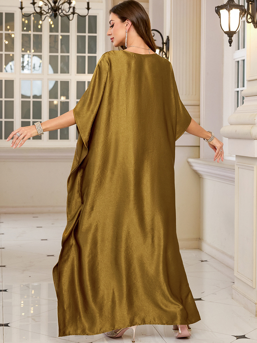 Women Embroidered Long Caftans - Embroidery Kaftan recensione e prezzo