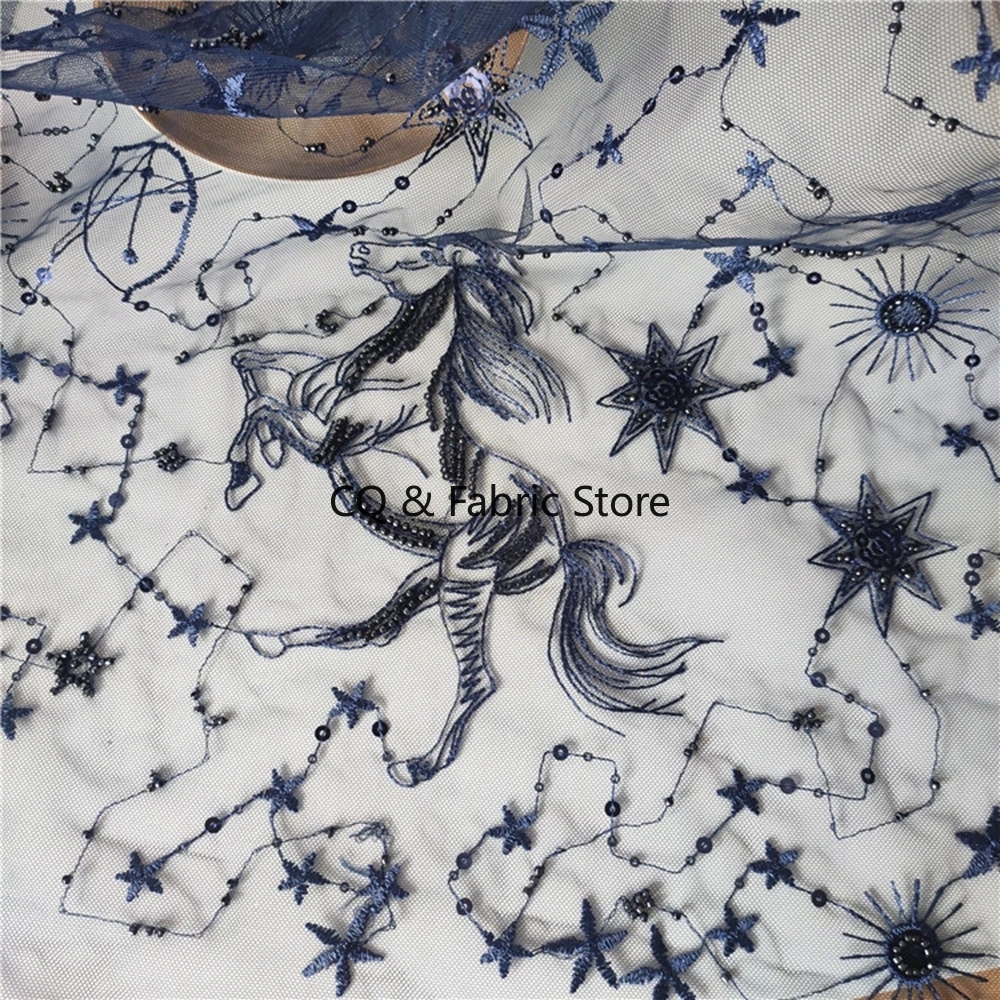 3D Embroidery Beaded And Sequi - Embroidery Horse recensione e prezzo
